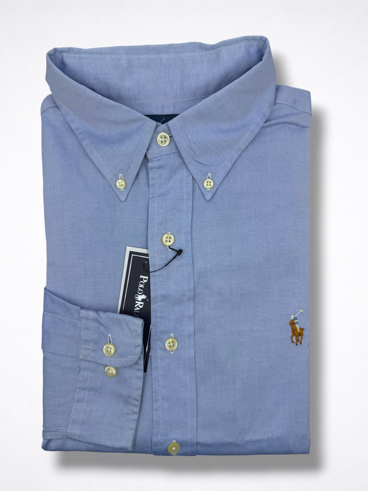 Camisa Polo Ralph Lauren Classic Fit Manga Larga Talla M