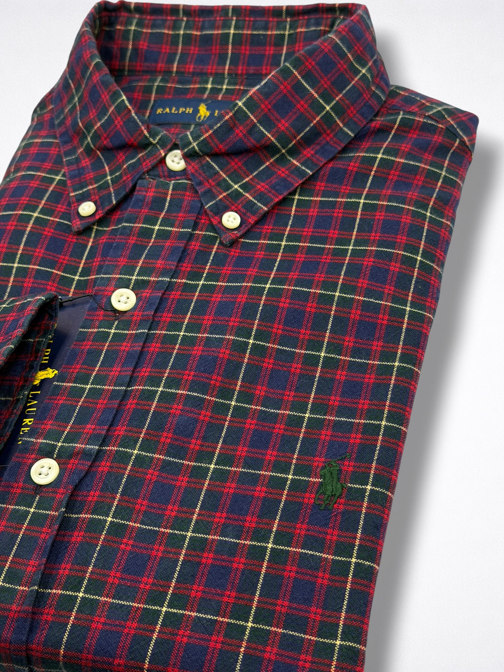 Camisa Polo Ralph Lauren Classic fit Manga Larga Talla XL