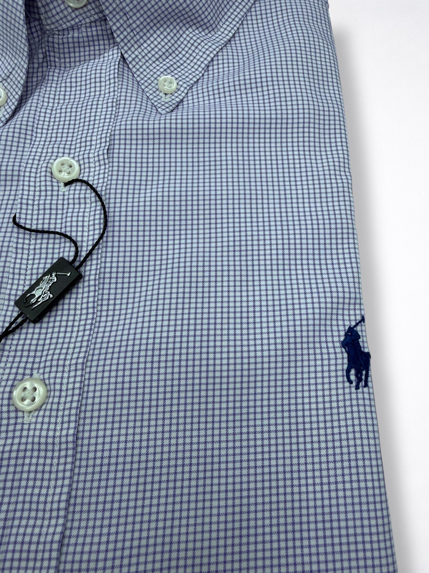 Camisa Polo Ralph Lauren Classic Fit Manga Larga Talla L