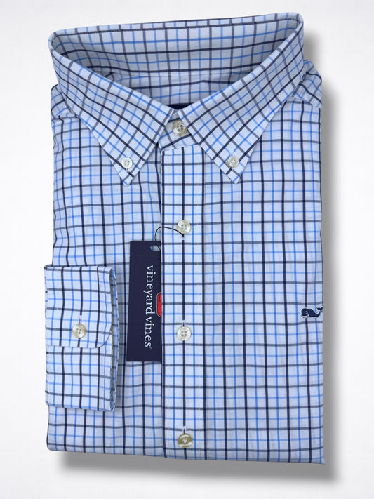 Camisa Vineyard Vines Classic Fit Manga Larga Talla L