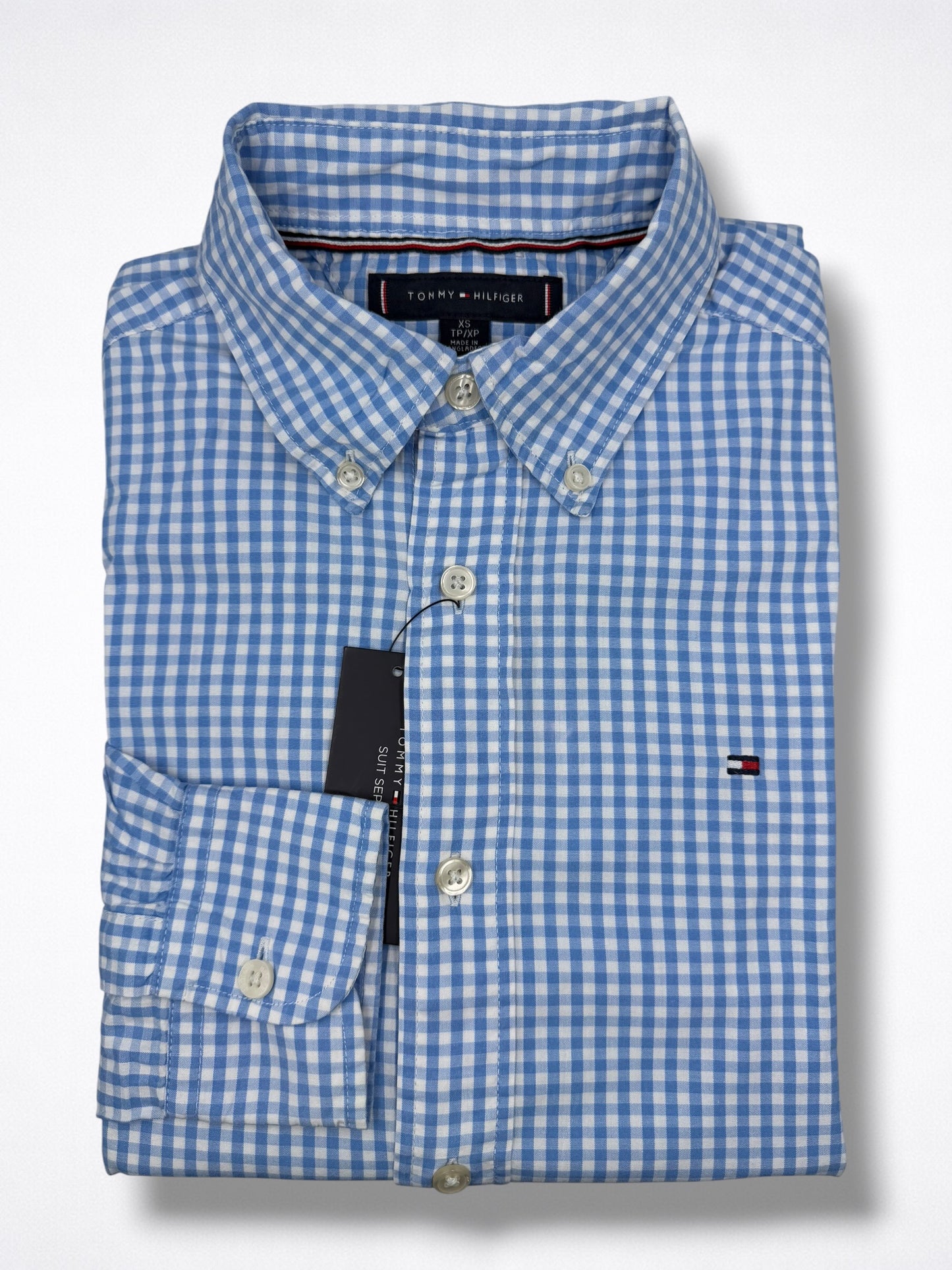Camisa Tommy Hilfiger Classic Fit Manga Larga Talla XS