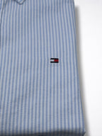 Camisa Tommy Hilfiger Custom Fit manga larga talla S