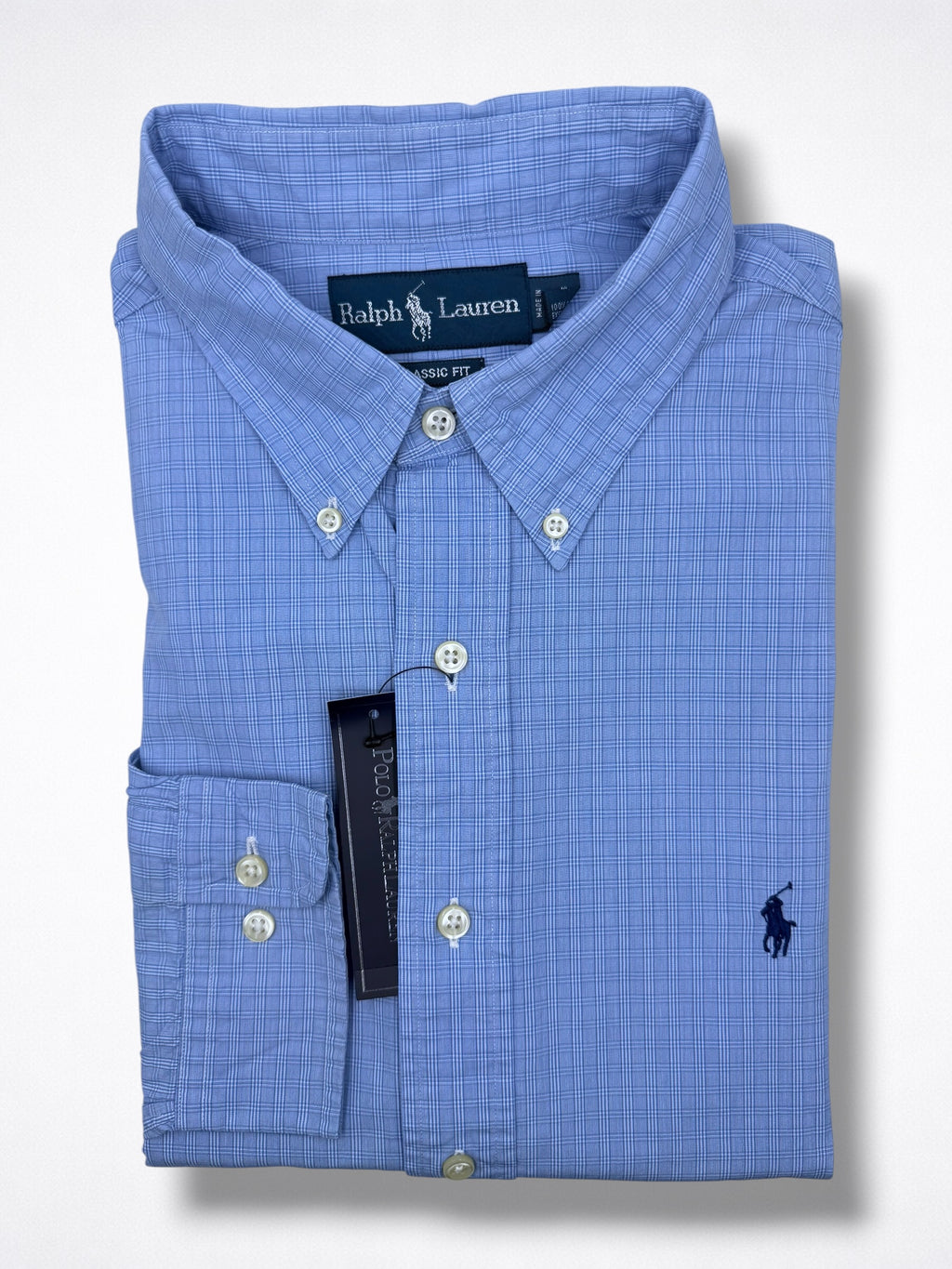 Camisa Polo Ralph Lauren Classic Fit Manga Larga Talla XL