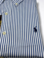 Camisa Polo Ralph Lauren Slim Fit XL Manga Larga sirve para Talla L