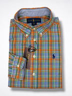 Camisa Polo Ralph Lauren Classic Fit manga larga talla 10-12 niño