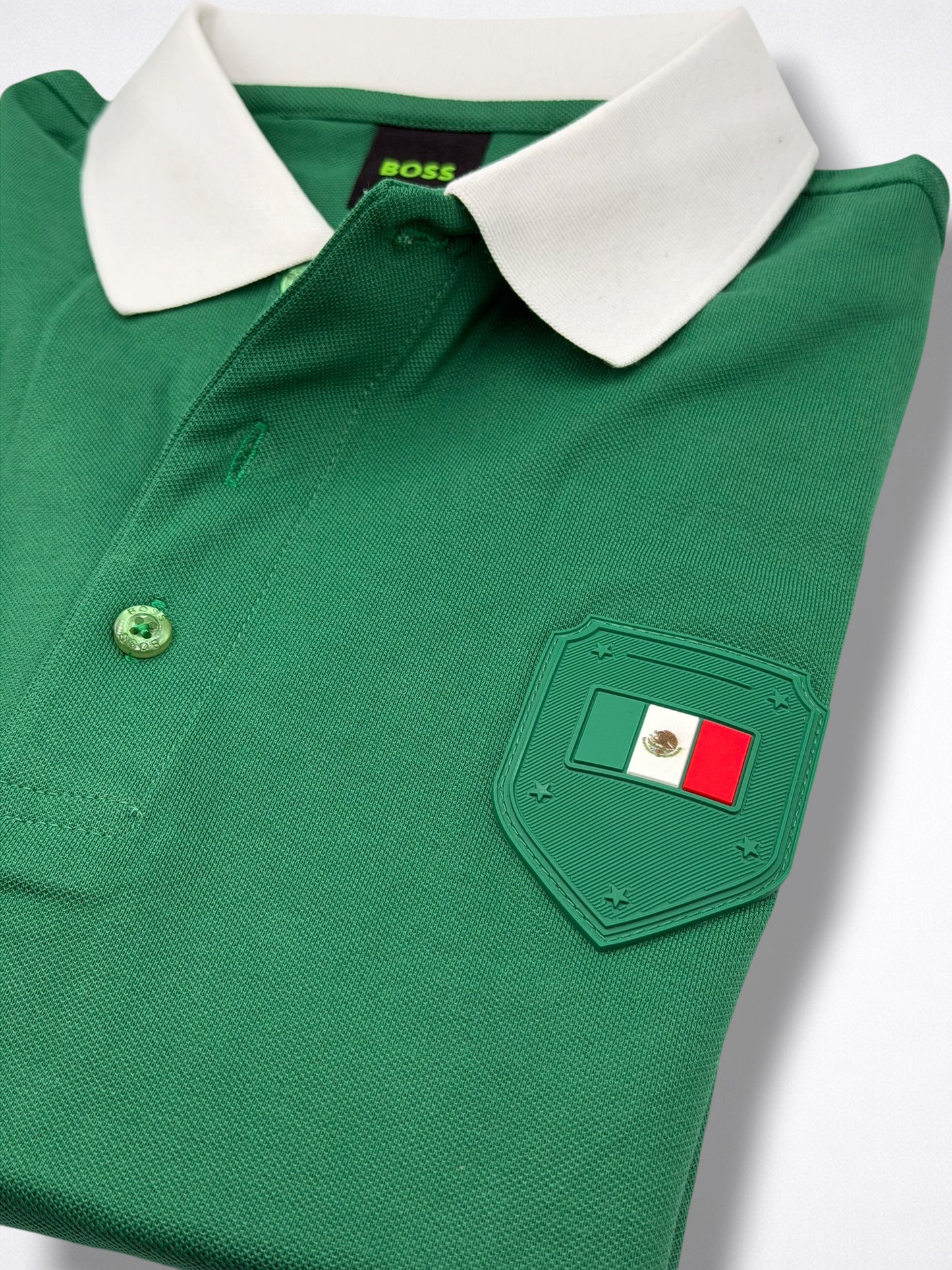 Playera Boss México Tipo Polo Talla M