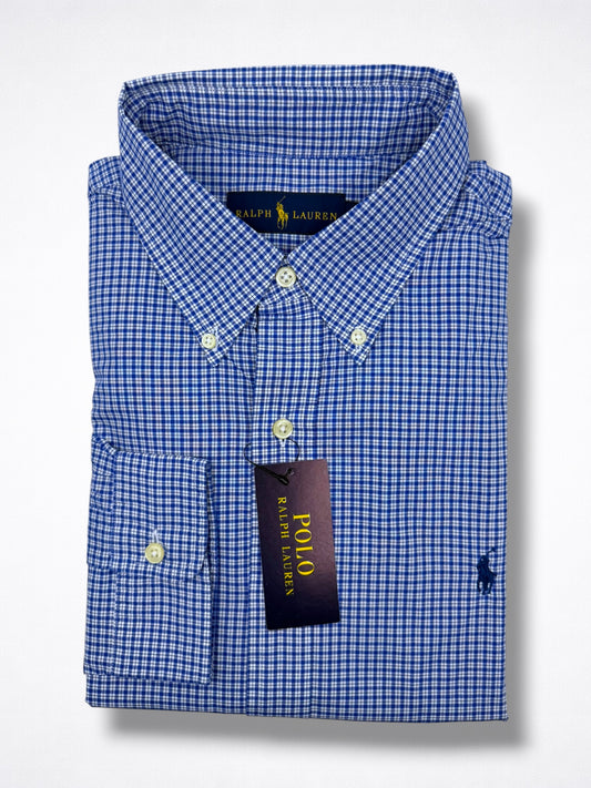 Camisa Polo Ralph Lauren Classic Fit Manga Larga Talla L