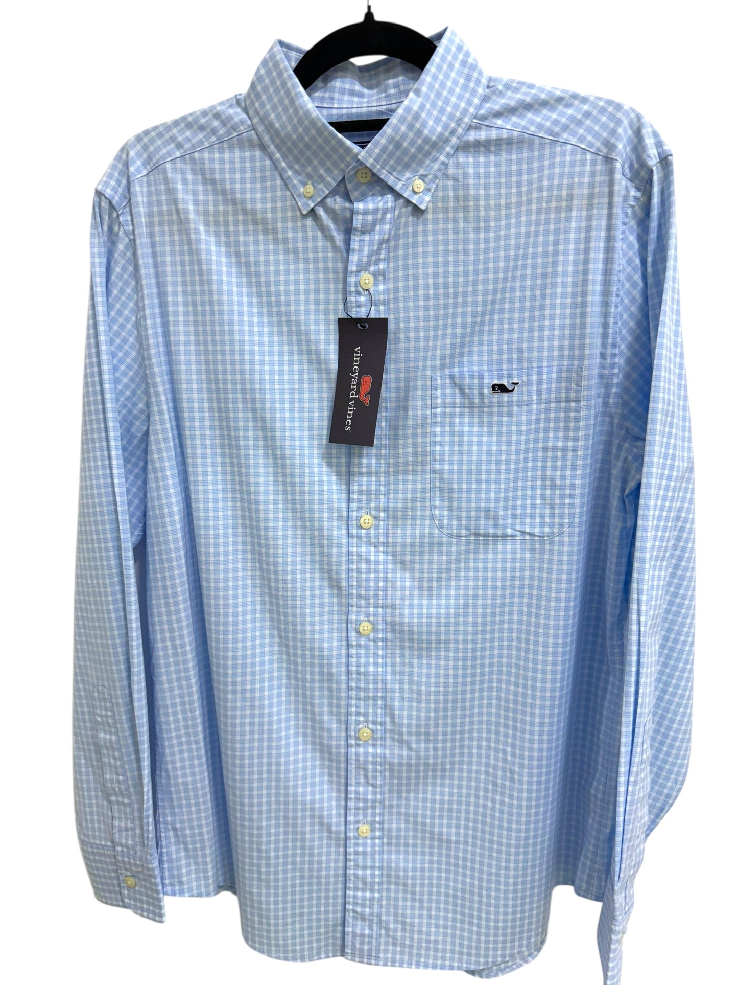 Camisa Vineyard Vines Classic Fit Manga Larga Talla S