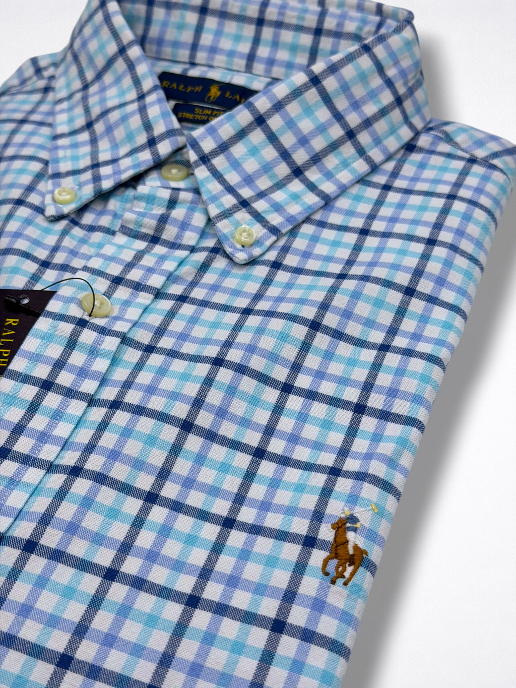 Camisa Polo Ralph Lauren Classic Fit Manga Larga Talla M
