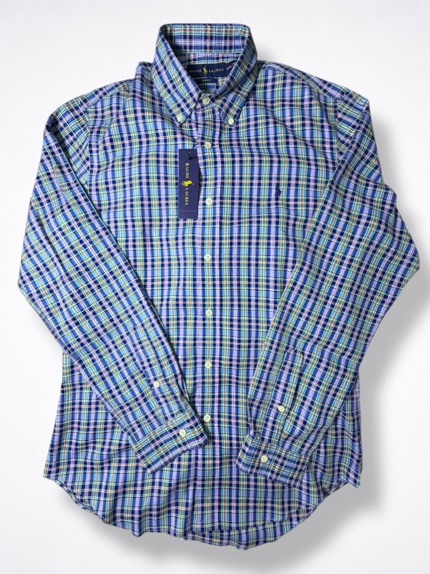 Camisa Polo Ralph Lauren Classic Fit Manga Larga Talla S