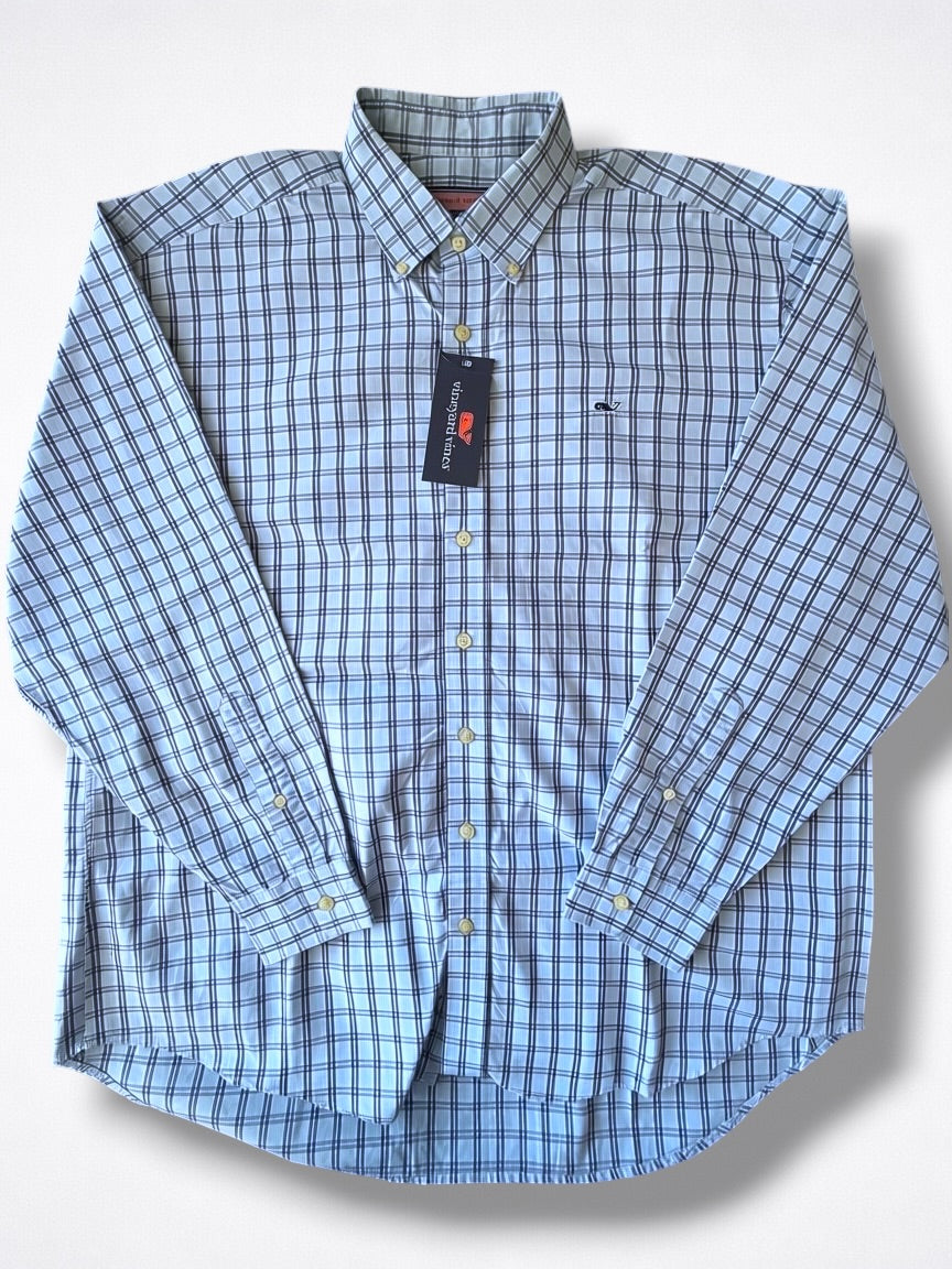 Camisa Vineyard Vines Classic Fit Manga Larga Talla XL