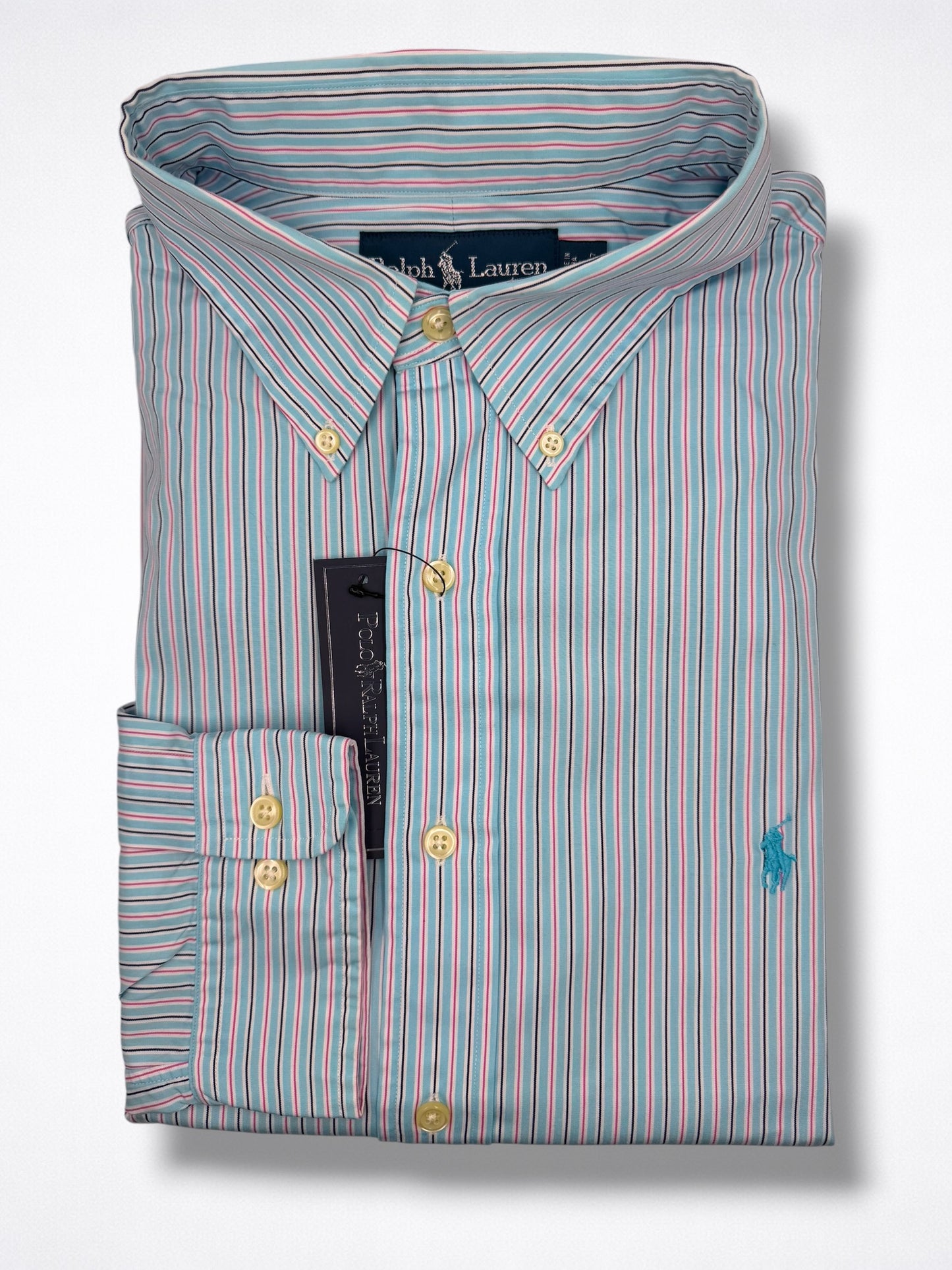 Camisa Polo Ralph Lauren Classic Fit 17 Manga Larga 36/37 Talla XL