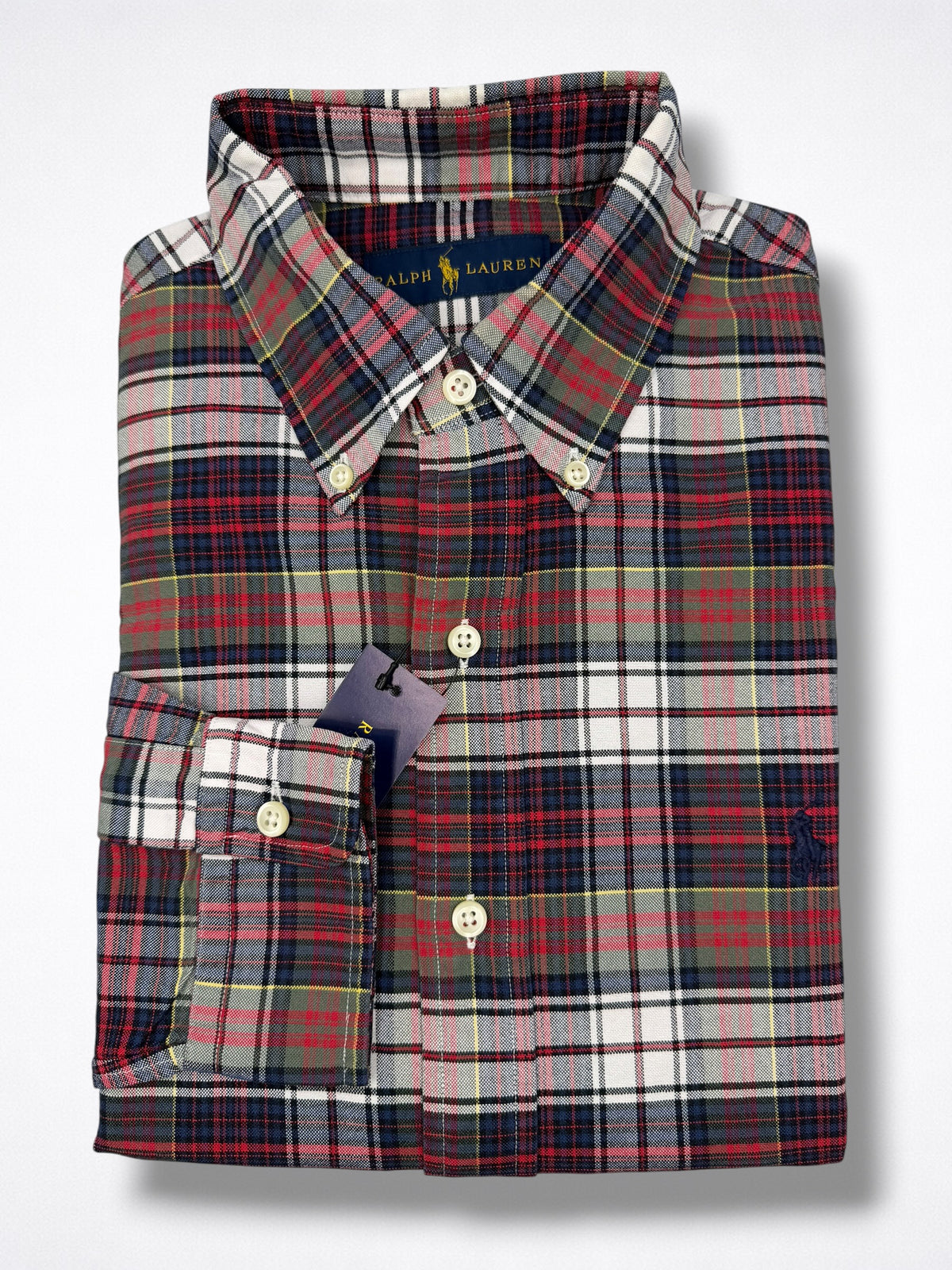 Camisa Polo Ralph Lauren Classic Fit Manga Larga Talla S