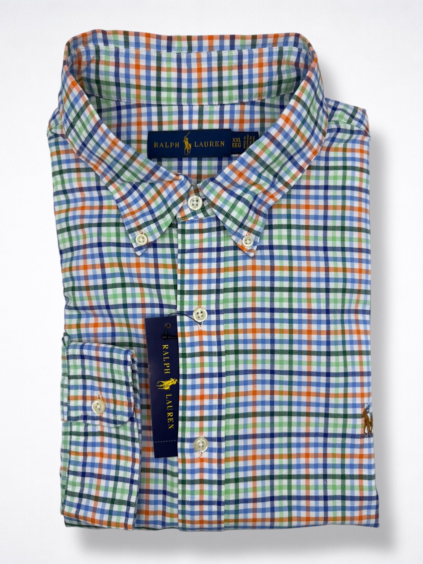 Camisa Polo Ralph Lauren Classic Fit Manga Larga Talla XXL