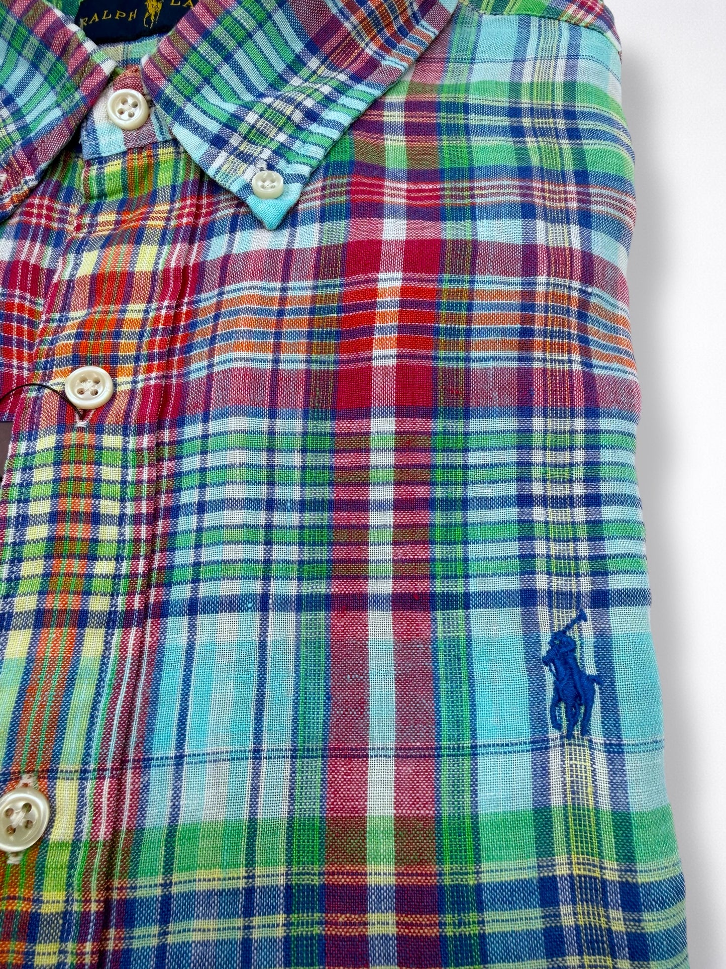 Camisa Polo Ralph Lauren Classic Fit Manga Corta Talla L