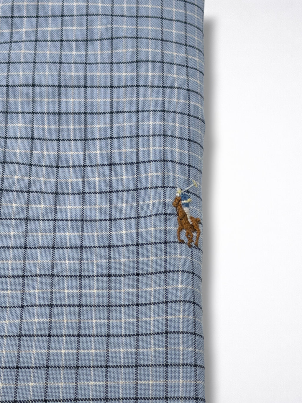 Camisa Polo Ralph Lauren Custom Fit manga larga talla L