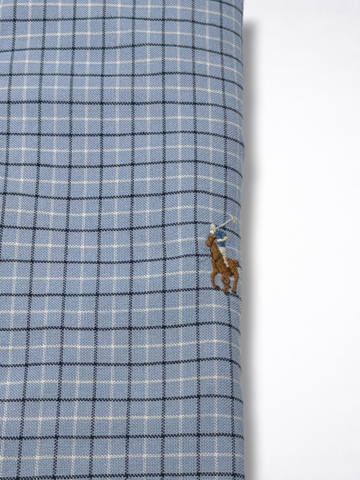 Camisa Polo Ralph Lauren Custom Fit manga larga talla L