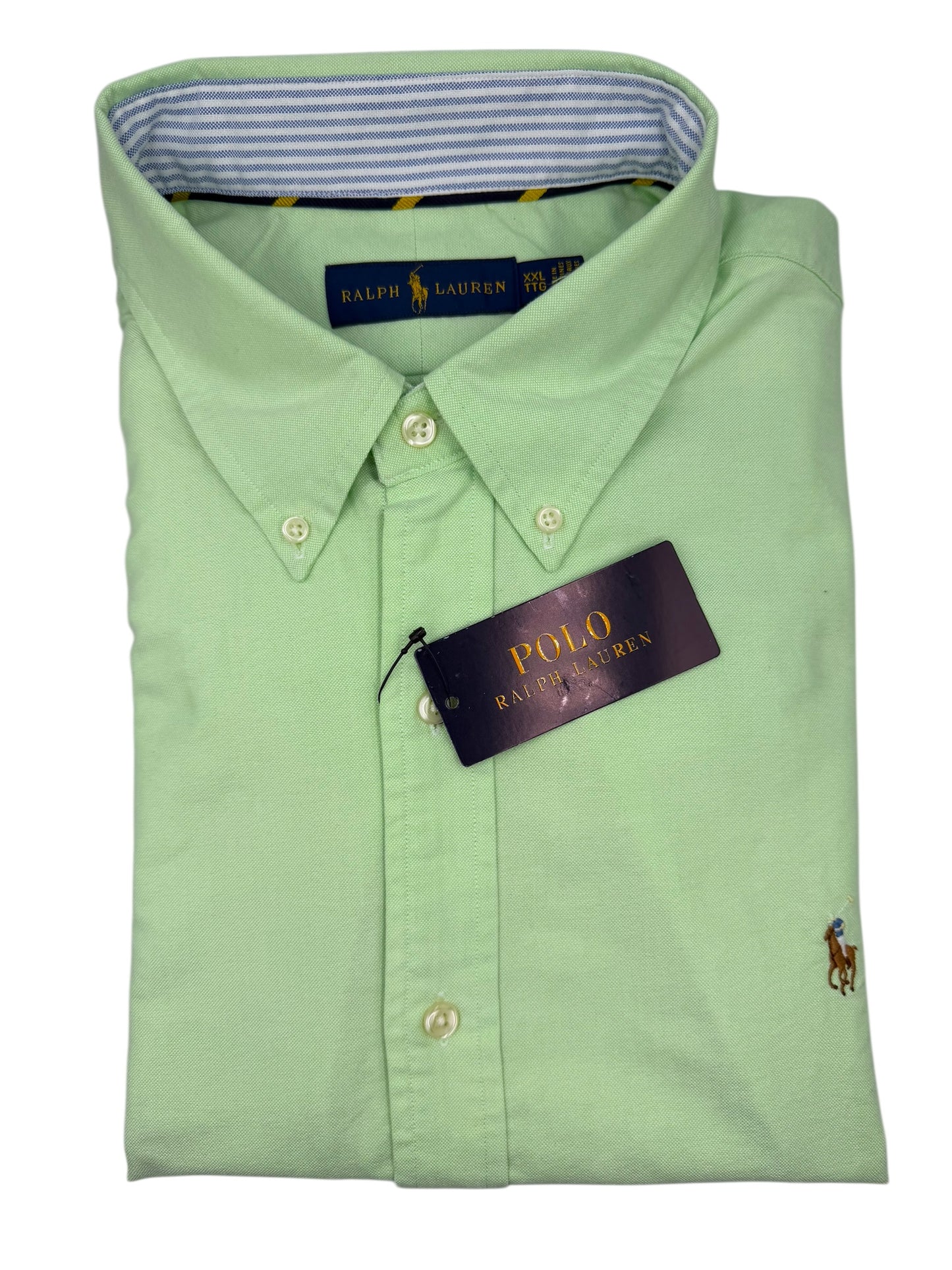 Camisa Polo Ralph Lauren Classic Fit Manga Larga Talla XXL