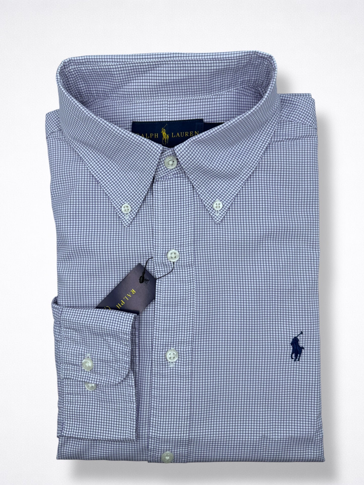 Camisa Polo Ralph Lauren Classic Fit Manga Larga Talla M