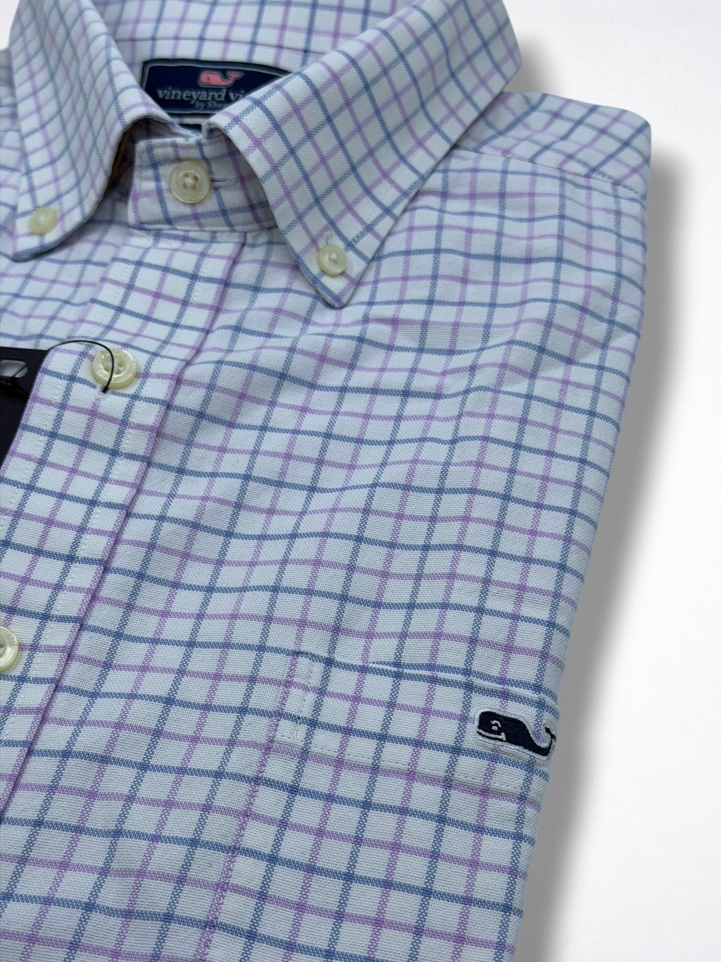 Camisa Vineyard Vines Classic Fit Manga Larga Talla L