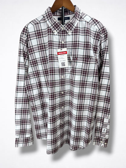 Camisa Tommy Hilfiger Classic Fit Manga Larga Talla XL