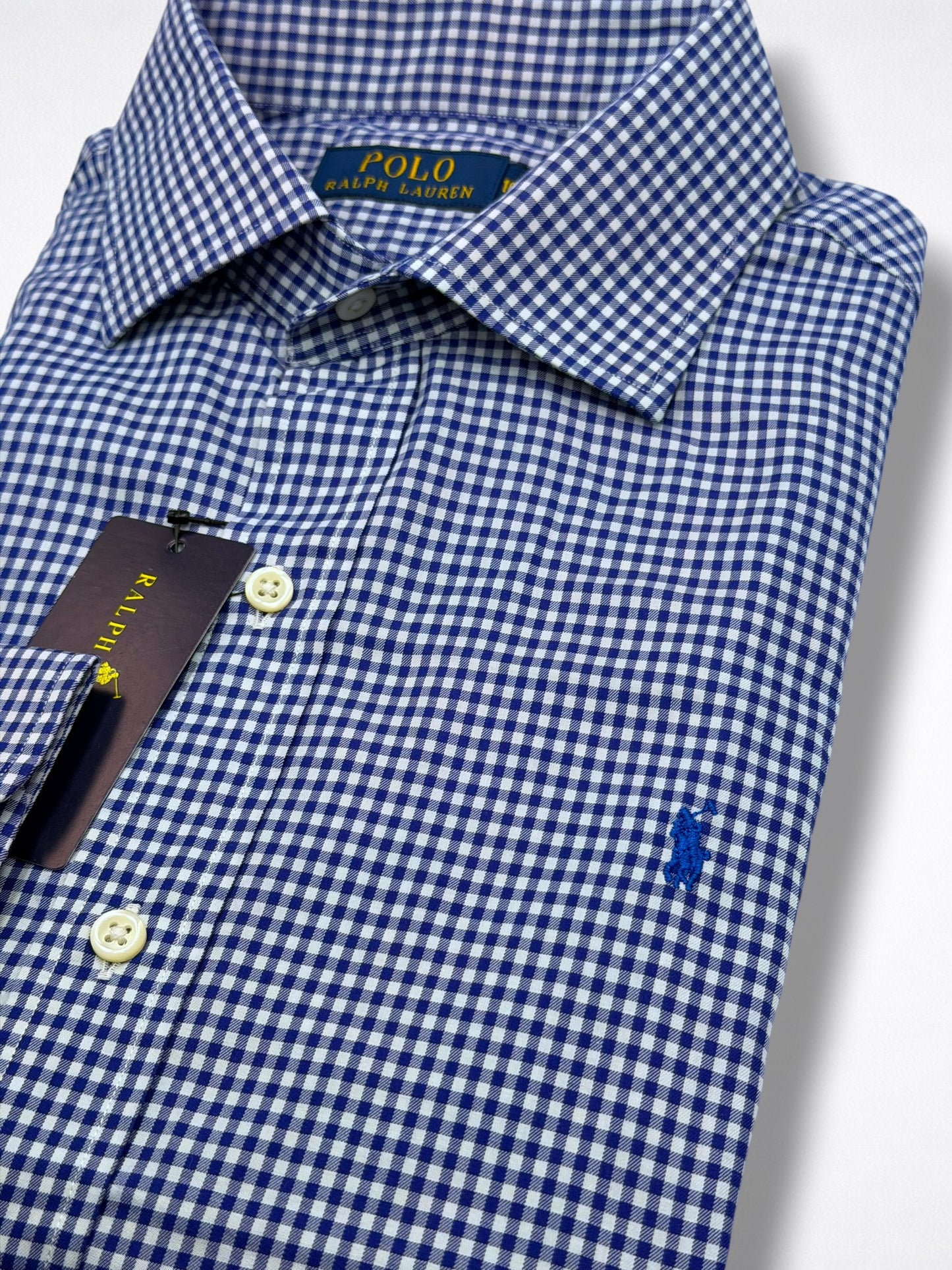 Camisa Polo Ralph Lauren Classic Fit Manga Larga Talla L