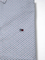 Camisa Tommy Hilfiger Slim fit manga corta talla L, modelo reducido, sirve para talla M
