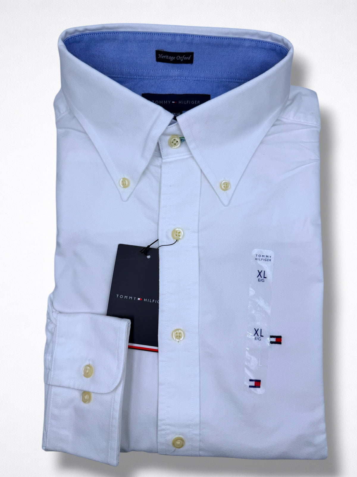 Camisa Tommy Hilfiger Classic Fit Manga Larga Talla XL