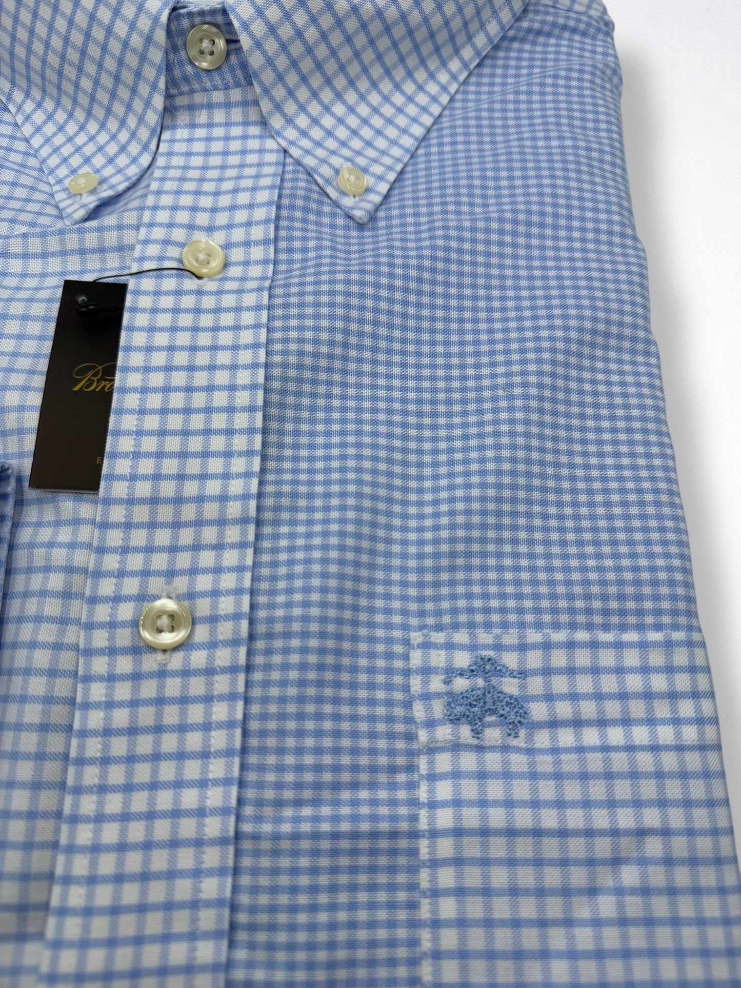 Camisa Brooks Brothers Classic Fit Manga Larga Talla XL