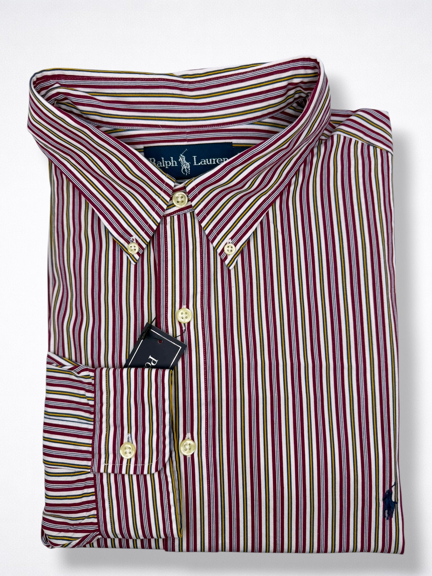 Camisa Polo Ralph Lauren Classic Fit Manga Larga Talla XXL