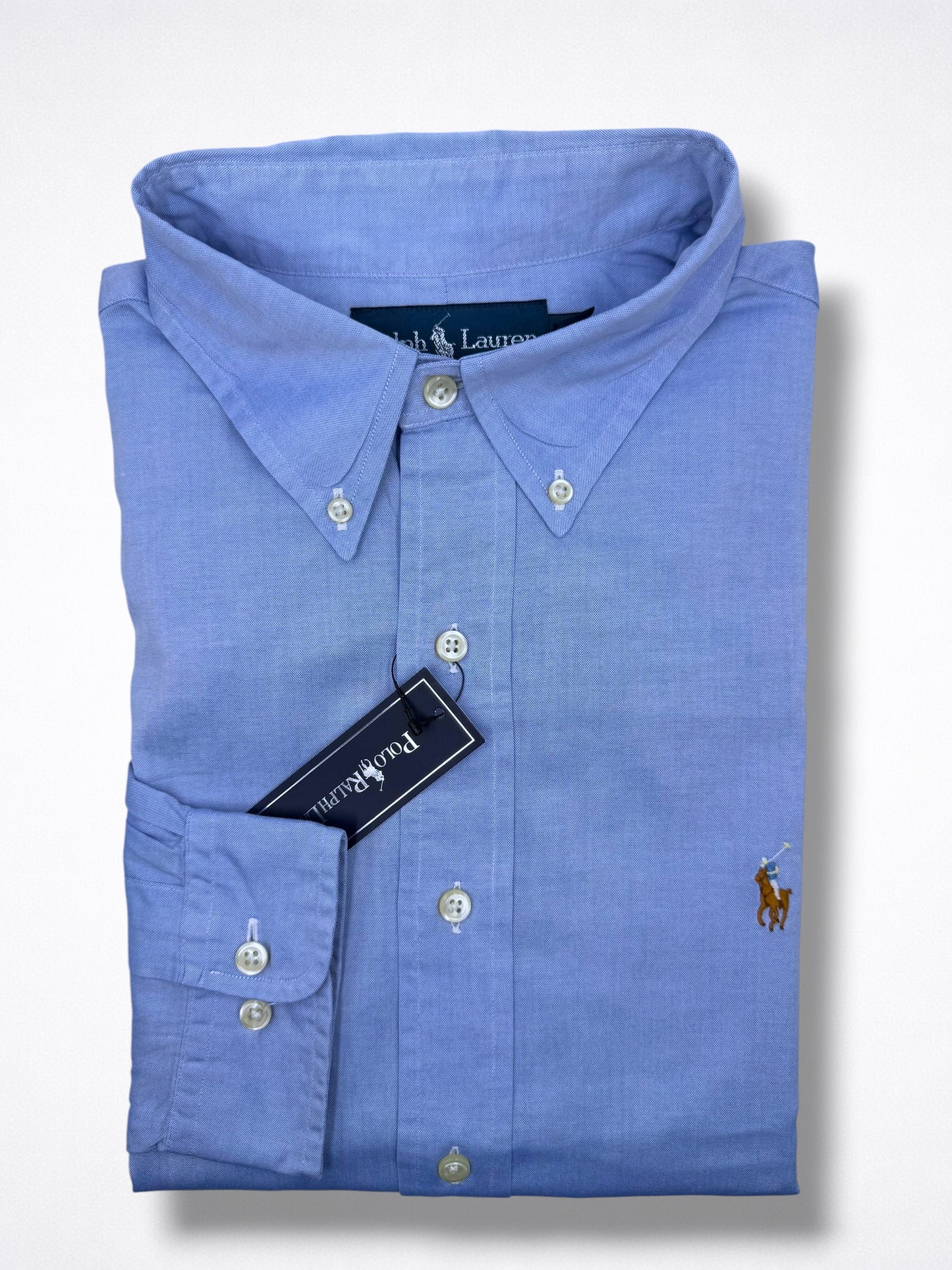 Camisa Polo Ralph Lauren Classic Fit Fit Manga Larga Talla L