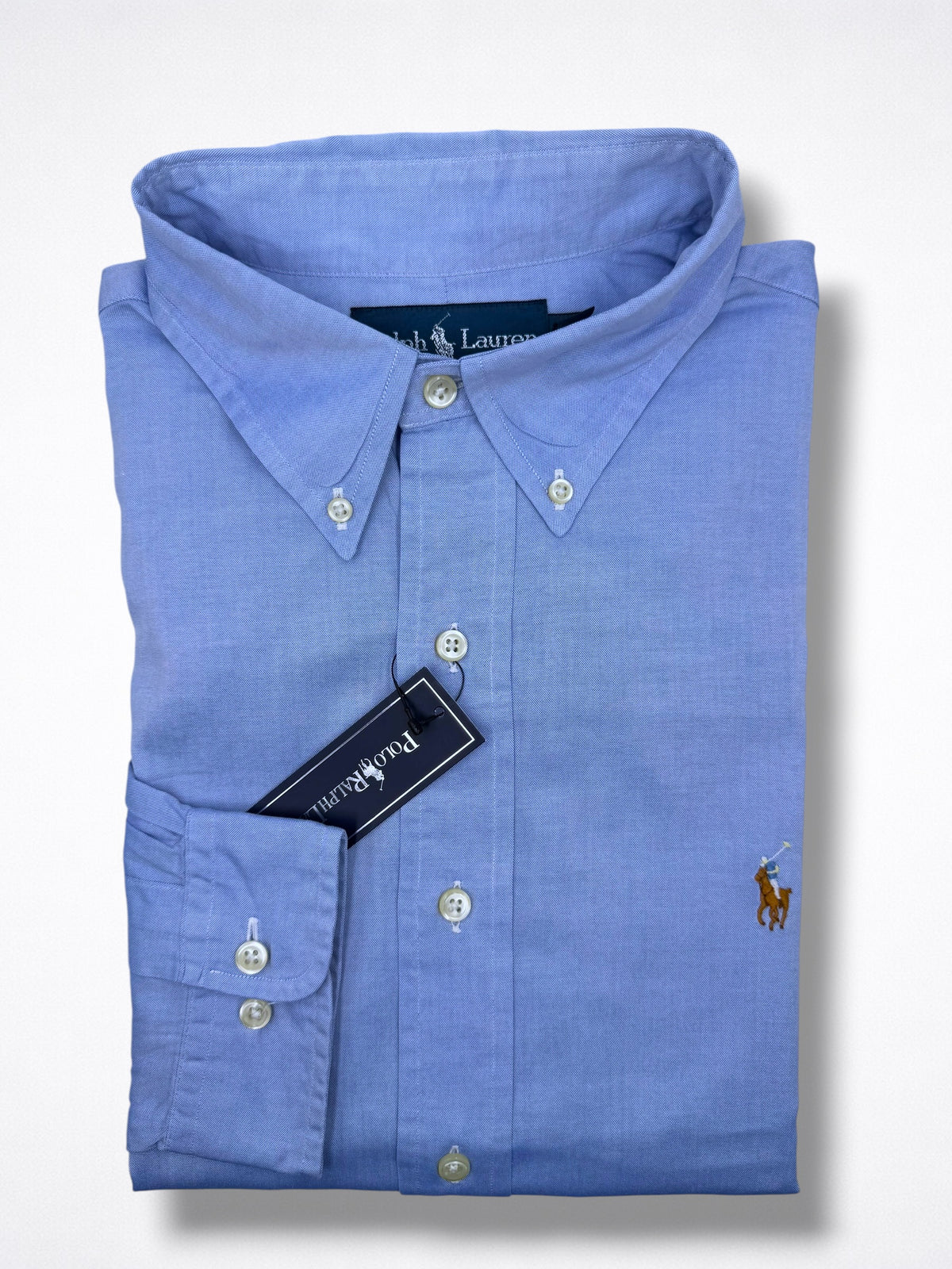 Camisa Polo Ralph Lauren Classic Fit Fit Manga Larga Talla L