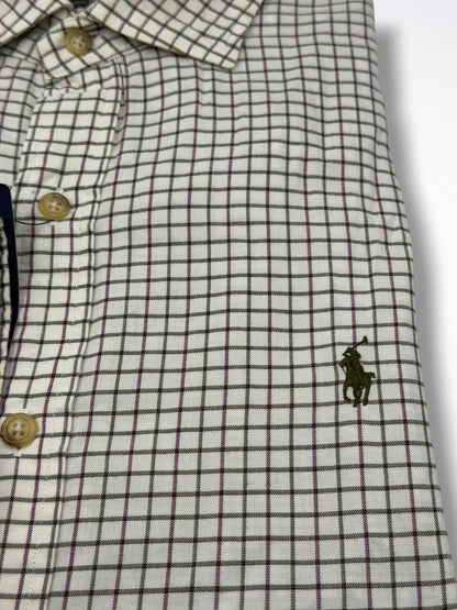 Camisa Polo Ralph Lauren Classic Fit Manga Larga Talla L