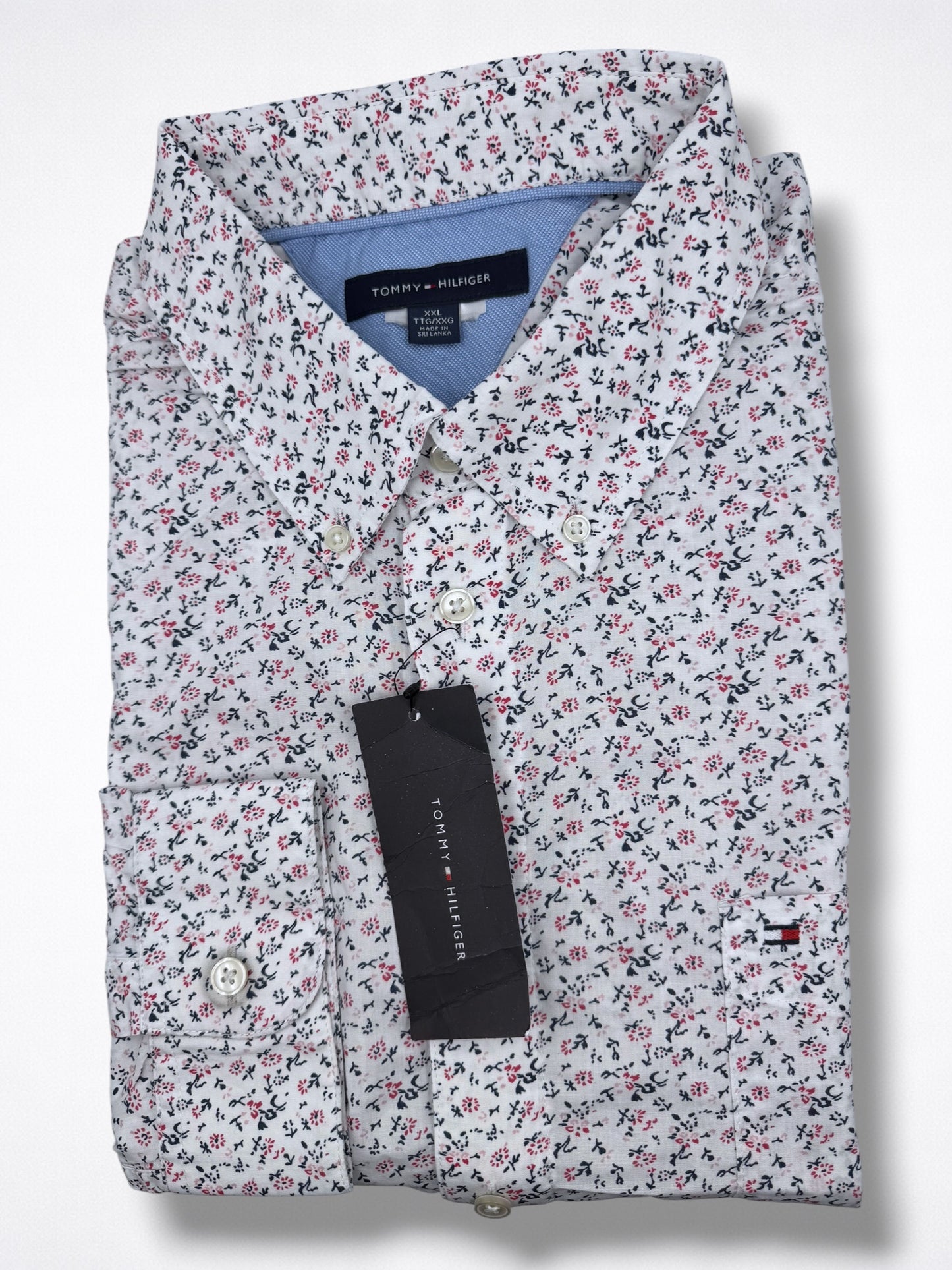Camisa Tommy Hilfiger Classic Fit Manga Larga Talla XXL