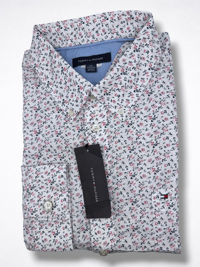 Camisa Tommy Hilfiger Classic Fit Manga Larga Talla XXL