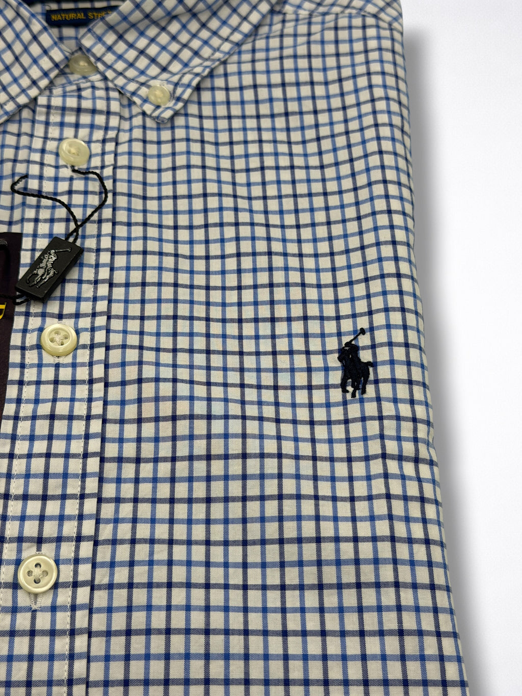 Camisa Polo Ralph Lauren Classic Fit manga larga talla 14-16 niño