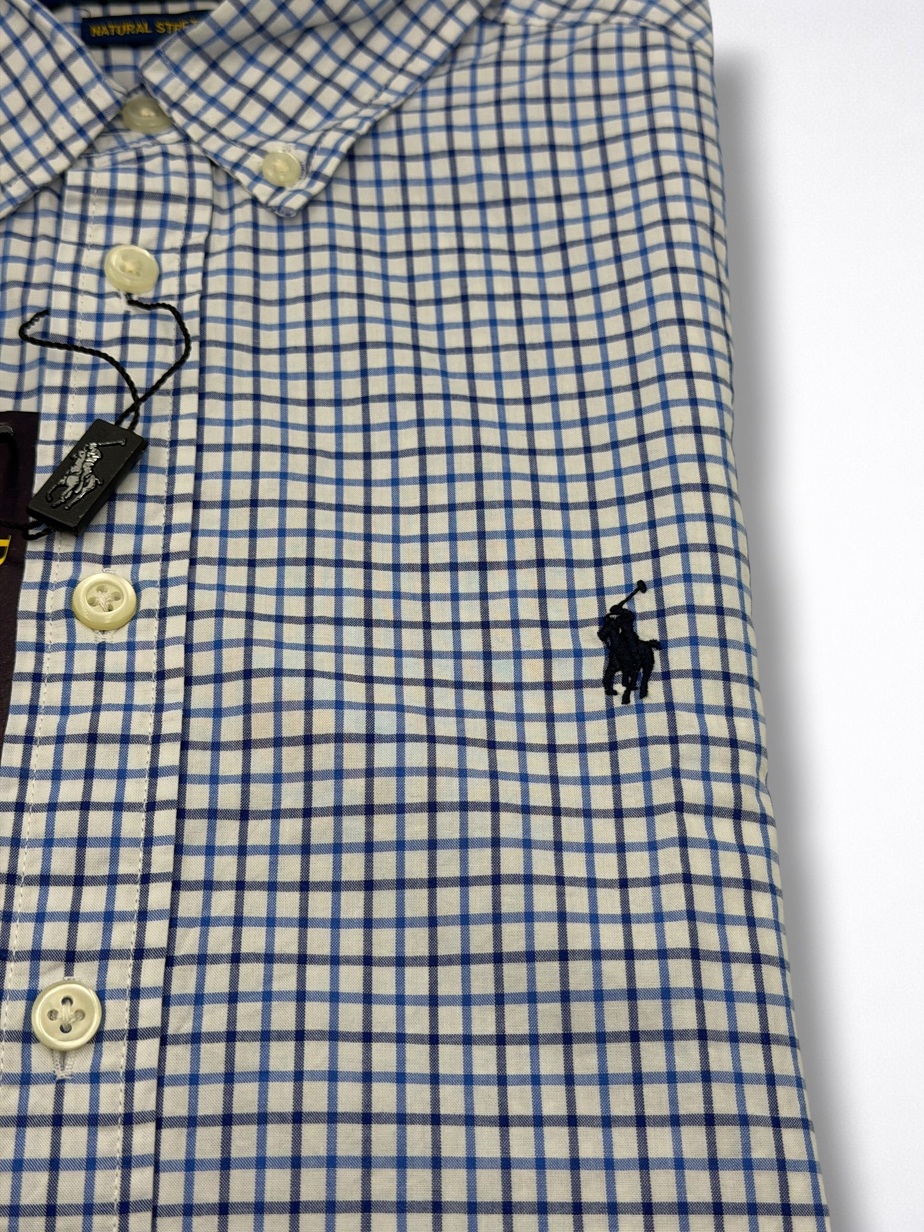 Camisa Polo Ralph Lauren Classic Fit manga larga talla 14-16 niño