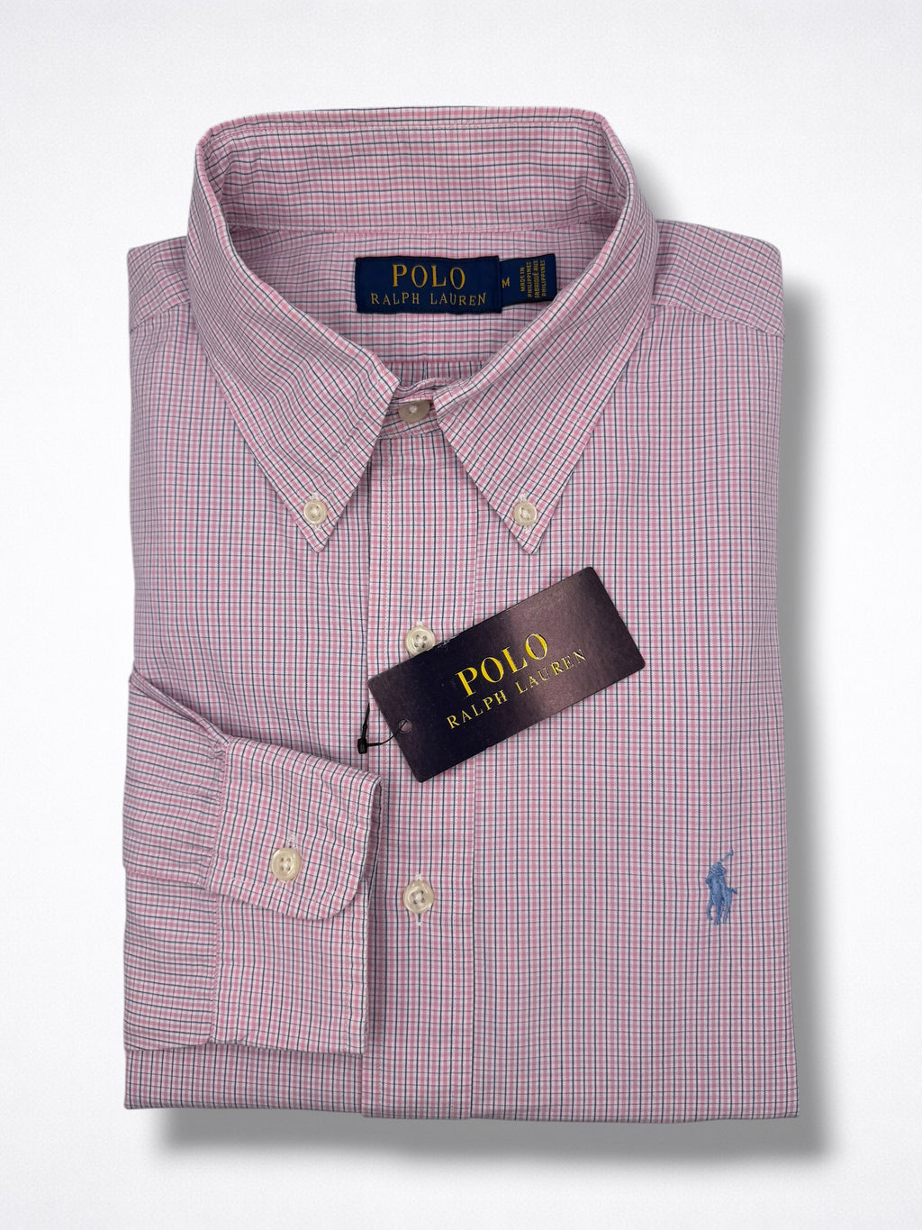 Camisa Polo Ralph Lauren Classic Fit Manga Larga Talla M