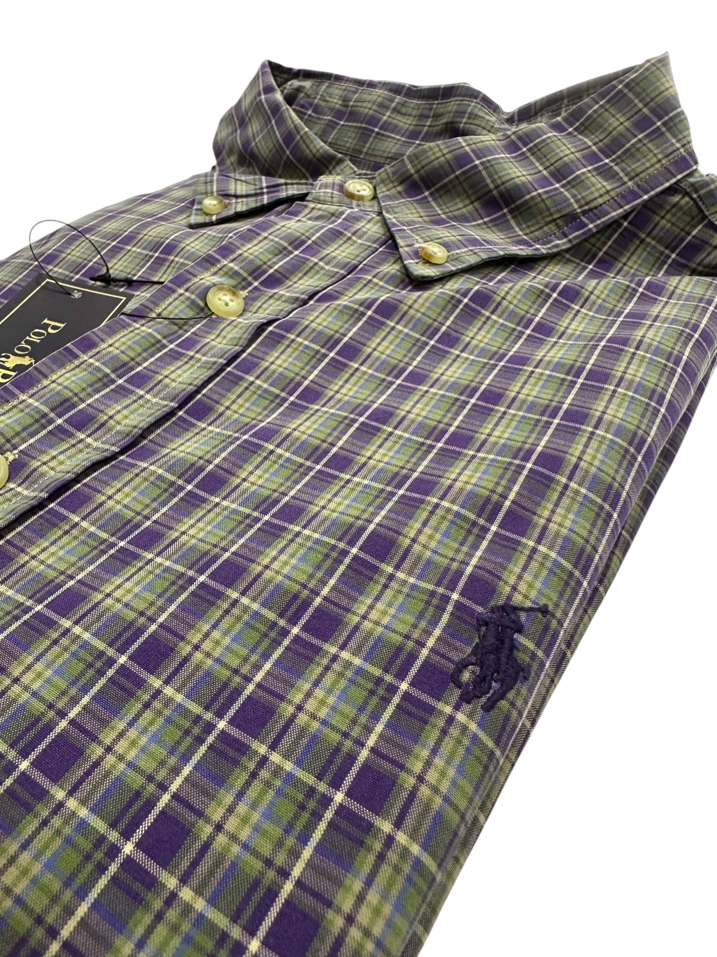 Camisa Polo Ralph Lauren Classic Fit Manga Larga Talla XL