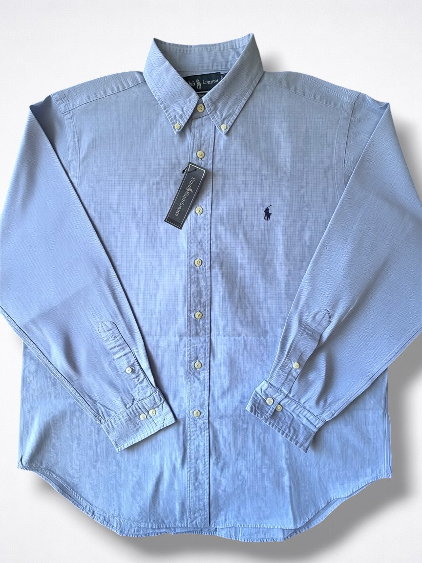 Camisa Polo Ralph Lauren Classic Fit Manga Larga Talla XL