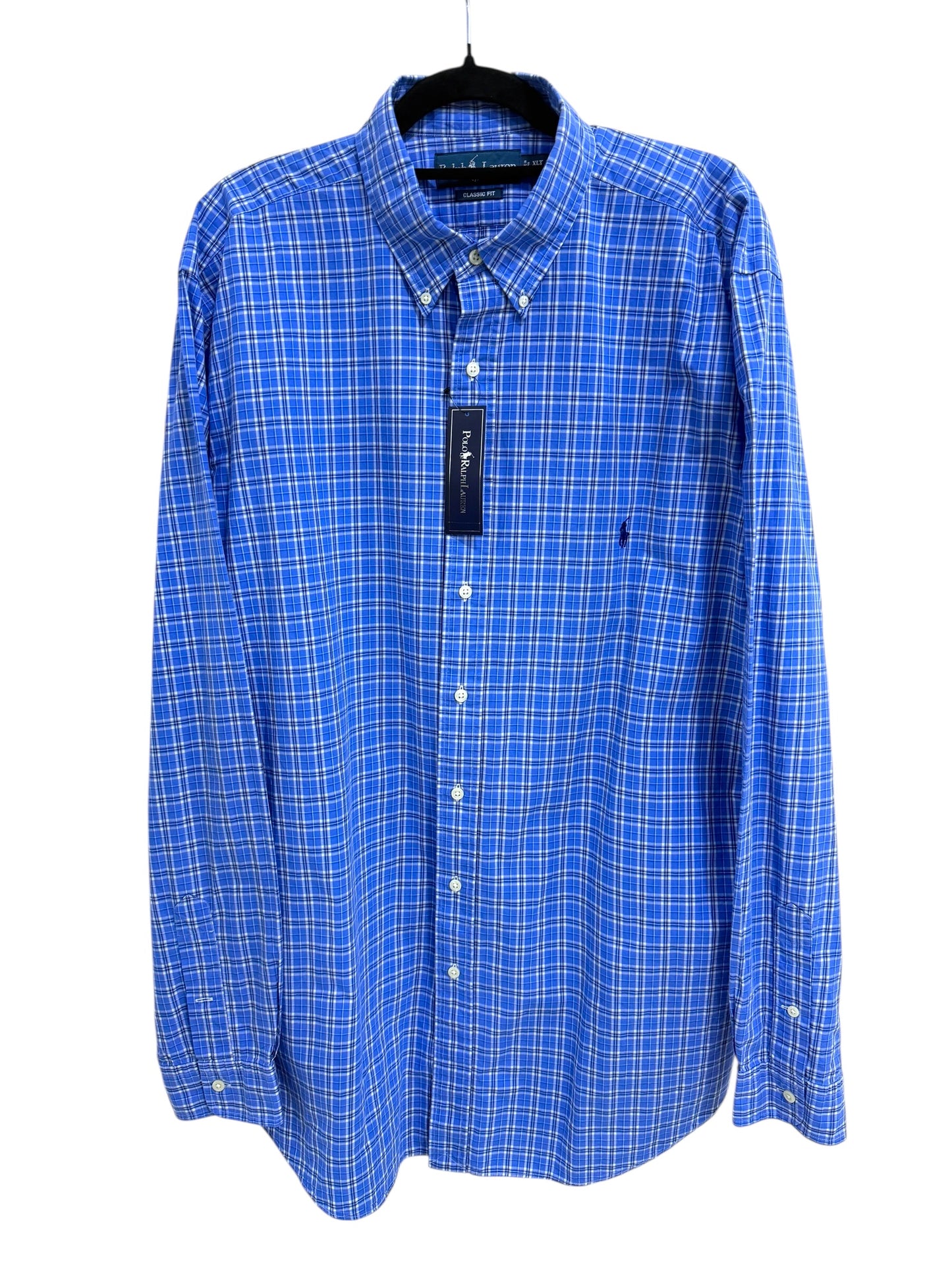 Camisa Polo Ralph Lauren Classic Fit Manga Larga Talla XXL