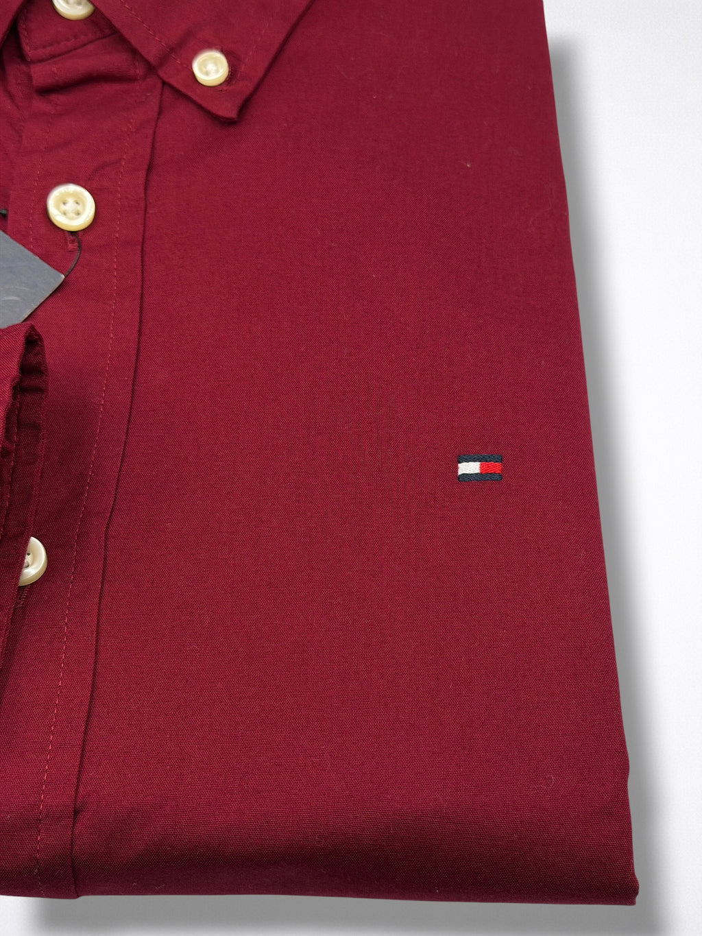 Camisa Tommy Hilfiger Classic Fit Manga Larga Talla L