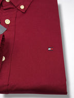 Camisa Tommy Hilfiger Classic Fit Manga Larga Talla L