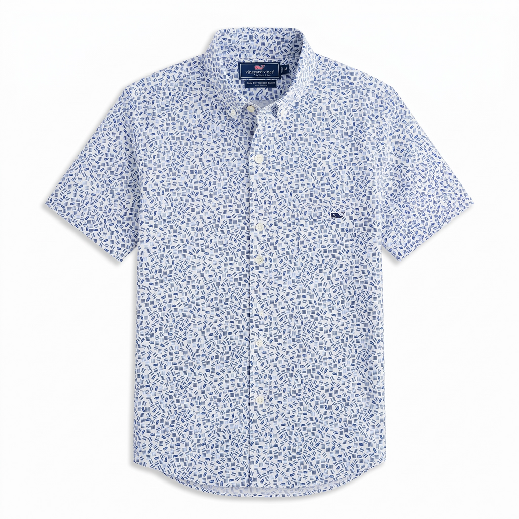 Camisa Vineyard Vines Classic Fit manga corta talla M