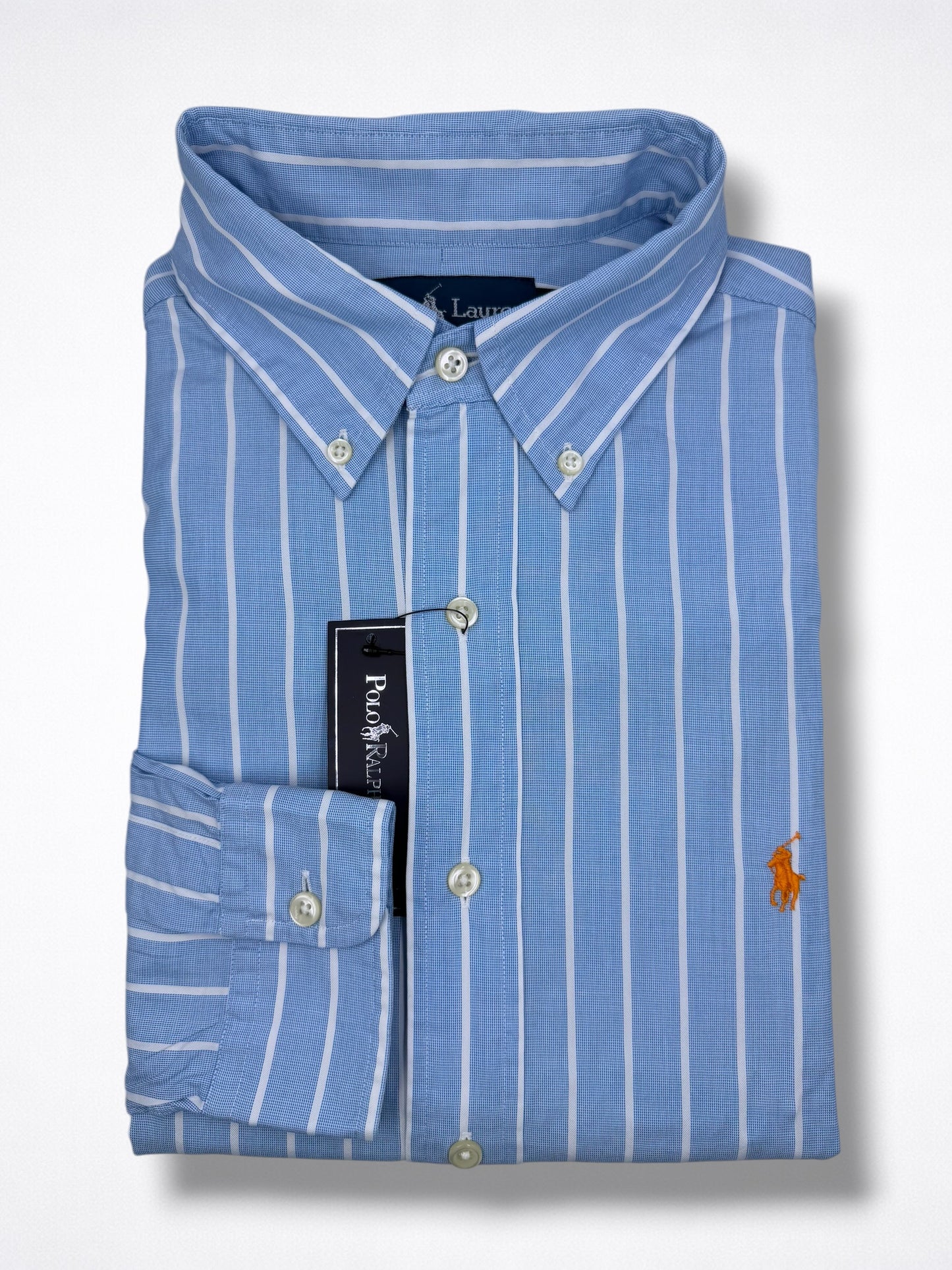 Camisa Polo Ralph Lauren Classic Fit Manga Larga Talla M