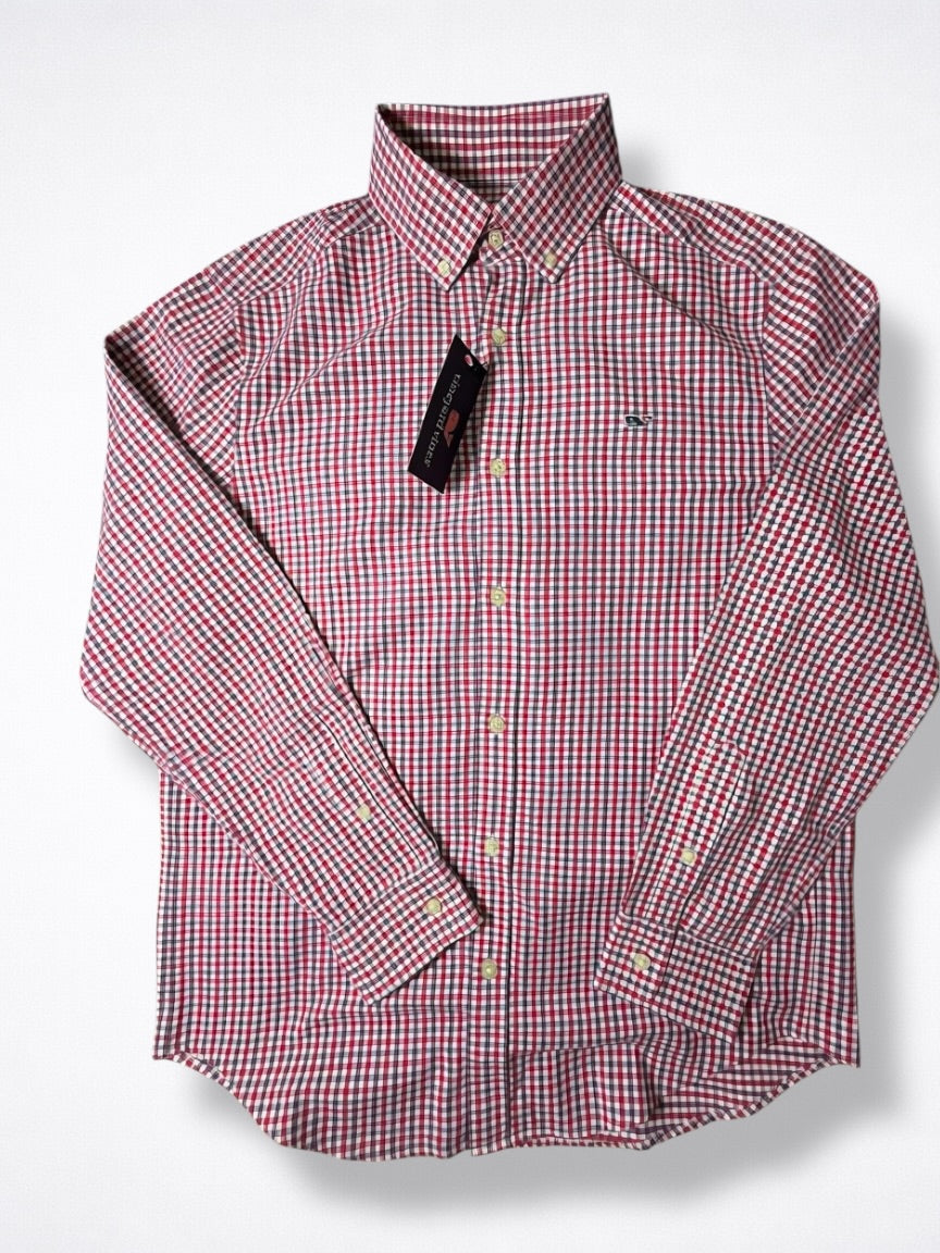 Camisa Vineyard Vines Classic Fit Manga Larga Talla M