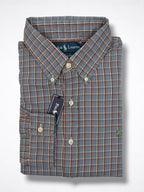 Camisa Polon Ralph Lauren Custom Fit Manga Larga Talla L