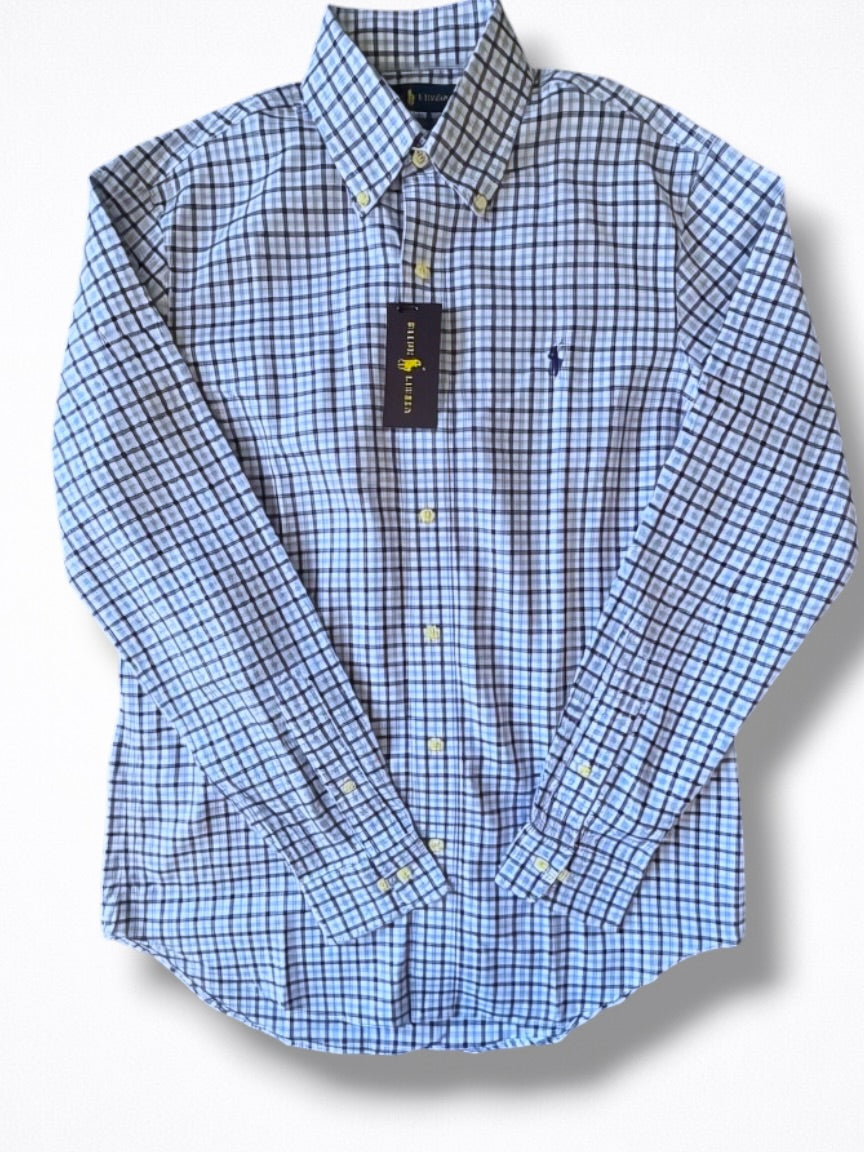 Camisa Polo Ralph Lauren Classic Fit Manga Larga Talla S