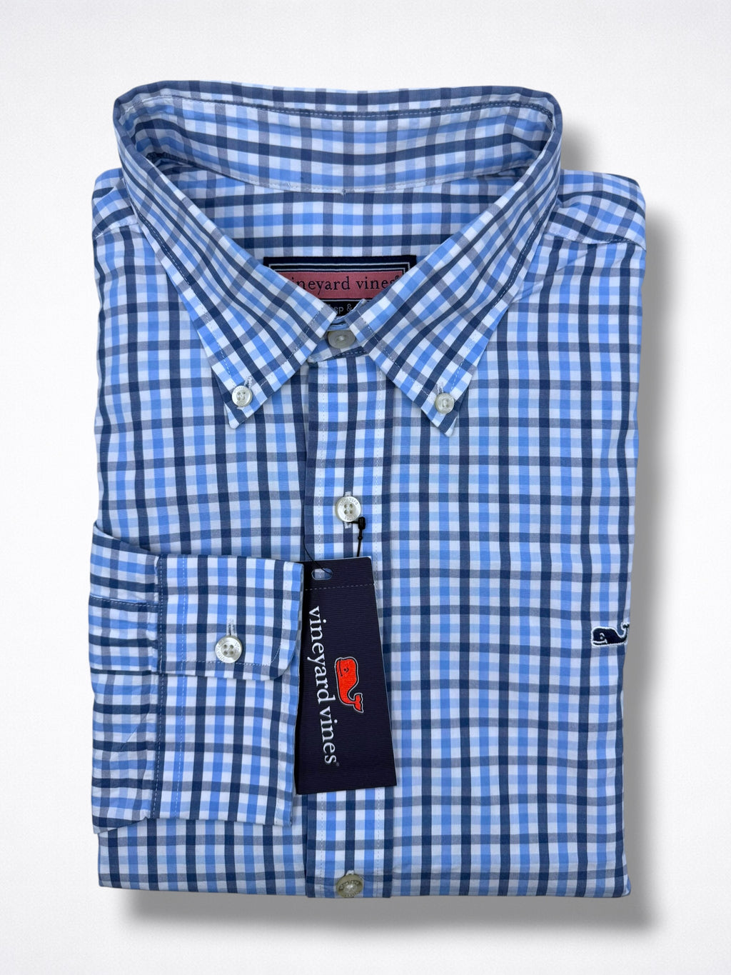 Camisa Vineyard Vines Classic Fit Manga Larga Talla L
