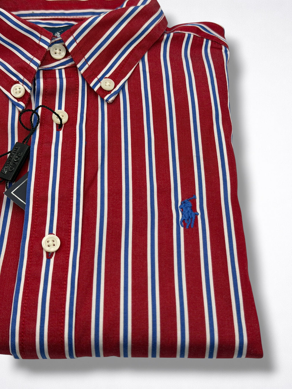 Camisa Polo Ralph Lauren Classic Fit manga larga talla 7 niño